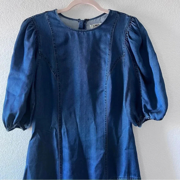 Amur Women's Blue Denim Emery Knee Length Dress size 2 - Picture 5 of 13